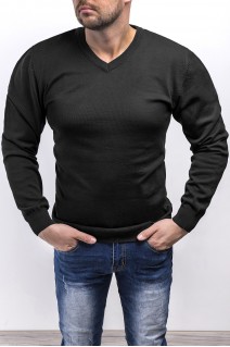 bluza /sweter męski 2200 - czarny